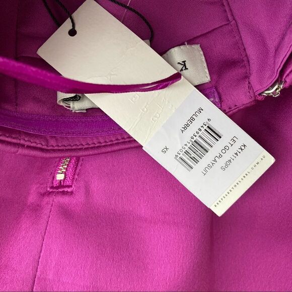 Keepsake Let Go Playsuit Layered Romper Skort Mini Dress XS - Picture 8 of 8